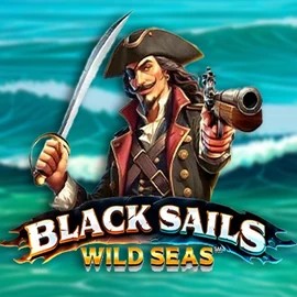 Black Sails Wild Seas logo by Infinity Dragon Studios at Godz Casino
