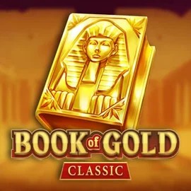 Book of Gold Classic slot visual from Playson available on godzscasino.fr