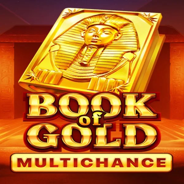 Slots logo of Book of Gold Multichance from Playson at Godz Casino