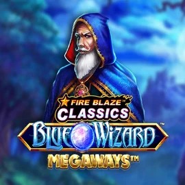 Fire Blaze Blue Wizard Megaways game by Rarestone Gaming – logo hosted on Godz Casino