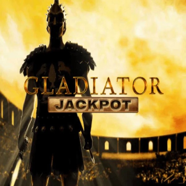Gladiator Jackpot logo – Slots by Playtech at Godz Casino